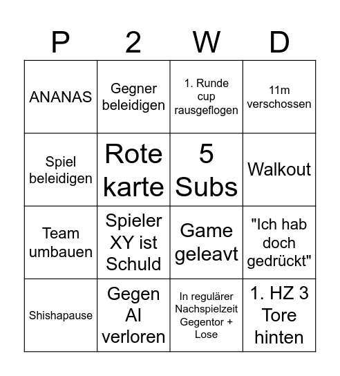 PAYTOWIN IÖ1 Bingo Card