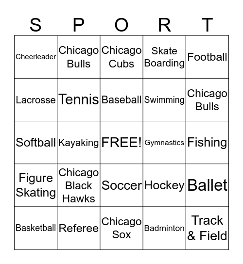 Chi Omega/AE-Pi Exchange 2013 Bingo Card
