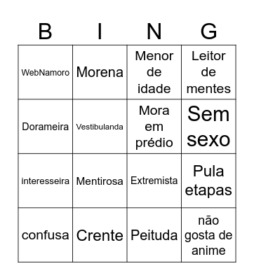 Red Flag Bingo 🚩 Bingo Card