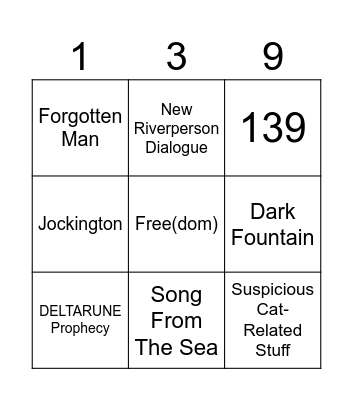 Bingo DLC: INSANE EDITION Bingo Card