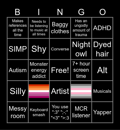 How alike are we? Bingo Card