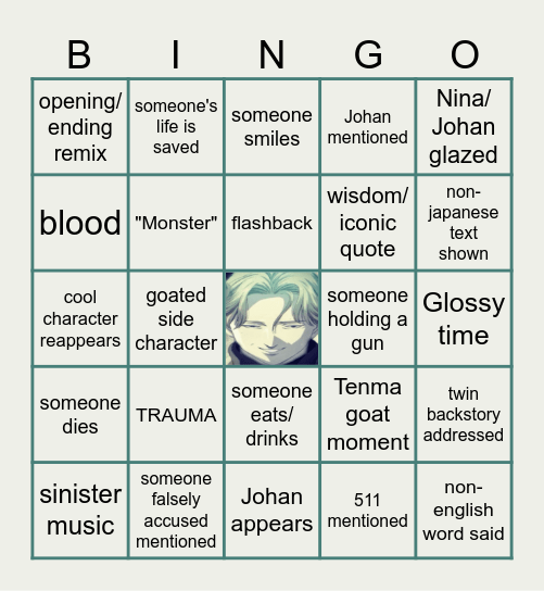 1.2 Monster Bingo Card