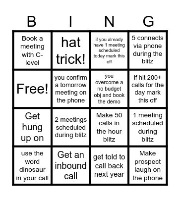 Payscale SDR Bingo Card