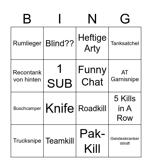Greyhounds vs Omen SME Bingo Card