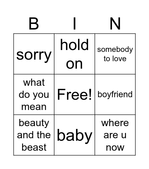 sexo farmeo Bingo Card