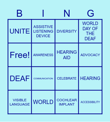 SIGNING HUSKIES Bingo Card