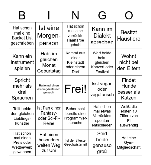 KENNLERN Bingo Card