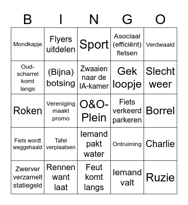 Aapjeskijken Bingo Card