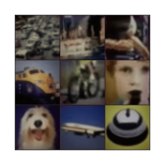 Around town sounds Bingo Card