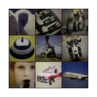 Around town sounds Bingo Card