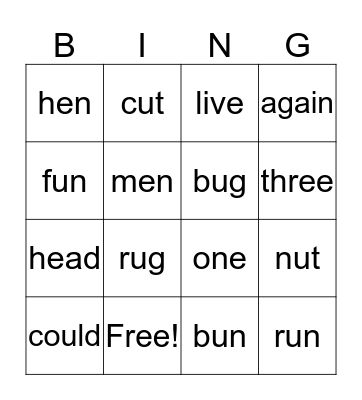 UNIT 2 WEEK 2 Start Smart Bingo Card