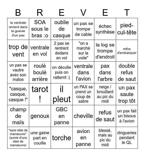 Bingo BPM Bingo Card