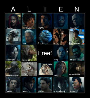 S1 E8 - The Real Monsters Bingo Card