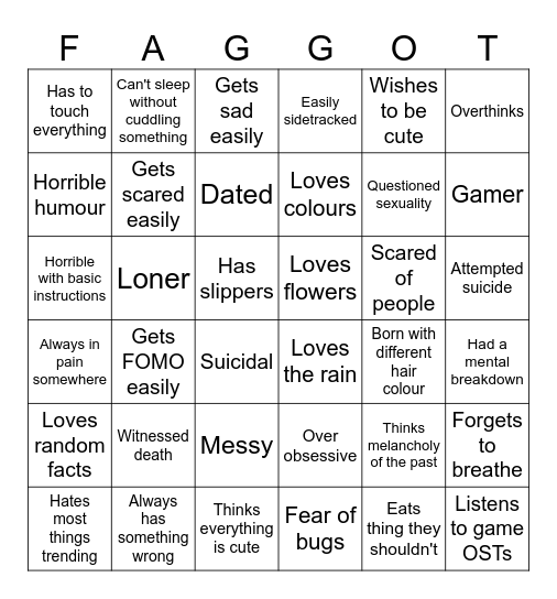 Craig Bingo 2 Bingo Card