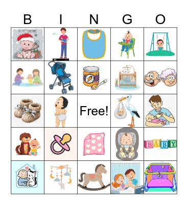 BABY BARSANTI BUSCH BINGO BASH Bingo Card