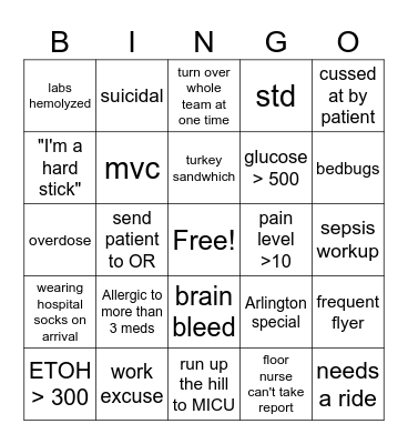 Tell Me You Work at Princeton WO Saying You Work at Princeton Bingo Card