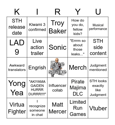 Are Jee Jee Summit 2025 Bingo Card