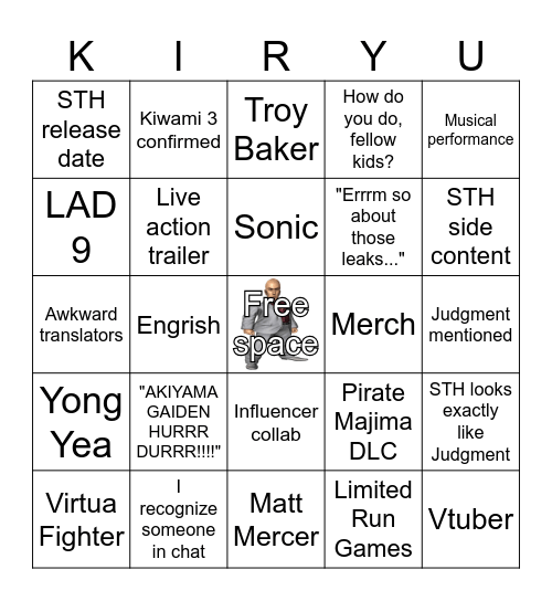 Are Jee Jee Summit 2025 Bingo Card