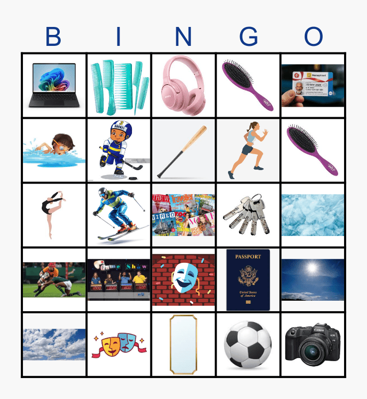 Own it Level 2 Units Starter-2 Bingo Card