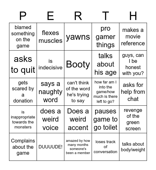 pandelion-bingo-card