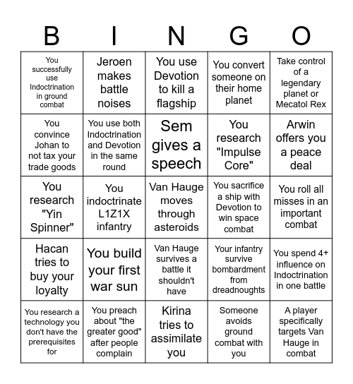 TI4 Bingo Card