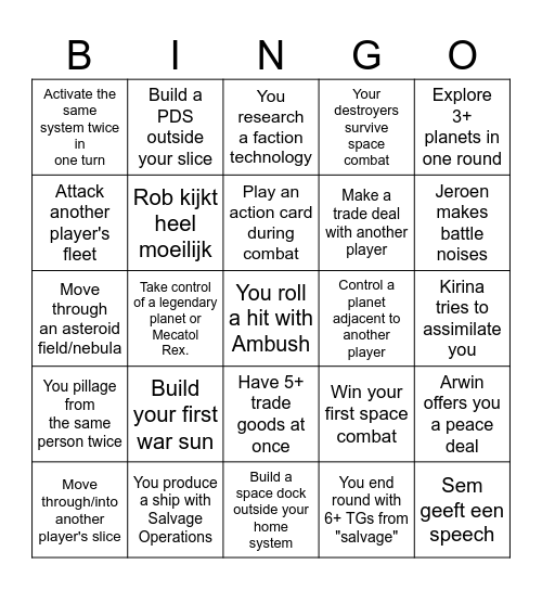 TI4 Bingo Card