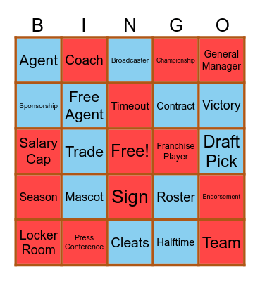 Chupacobras Bingo Card