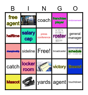 Sports Bingo Connor Pittinger Bingo Card