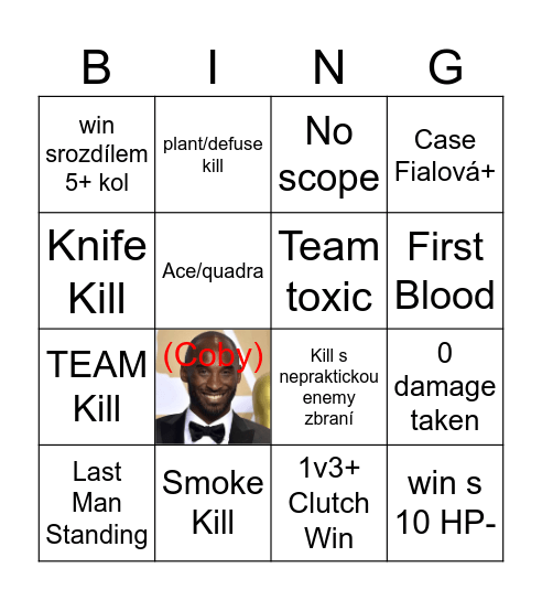 CounterStrike Bingo ALA XERI Bingo Card