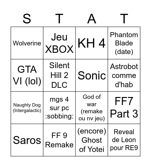 United States of Play Bingo Card