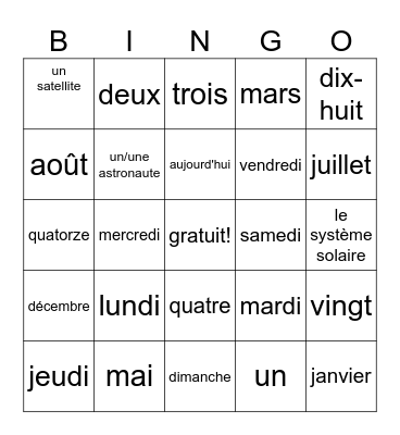 Riley Dwyer Bingo Card
