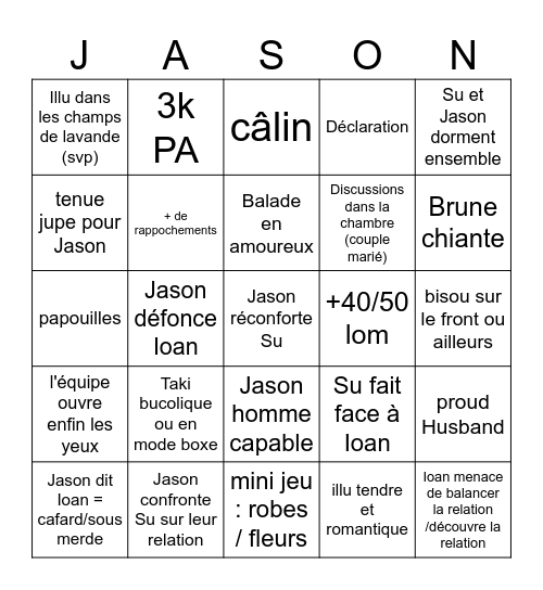 Episode 20: Eat the rude Bingo Card