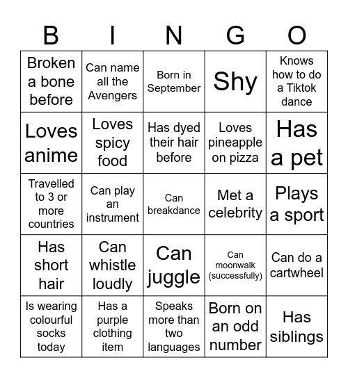 FL BINGO Card