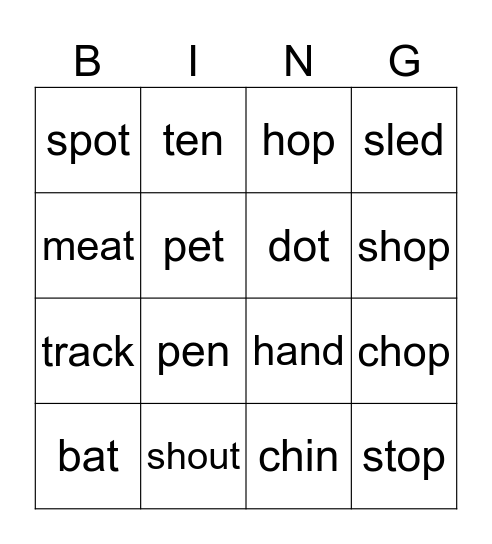 Work Work BINGO Card