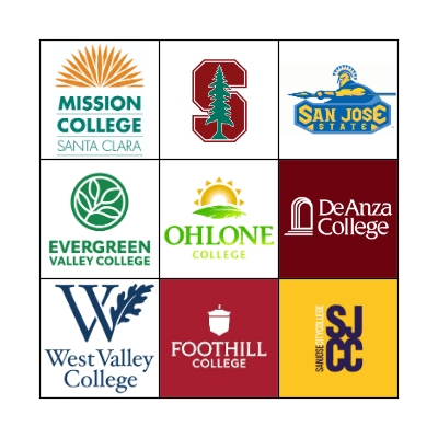 Ohlone College Week Bingo Card