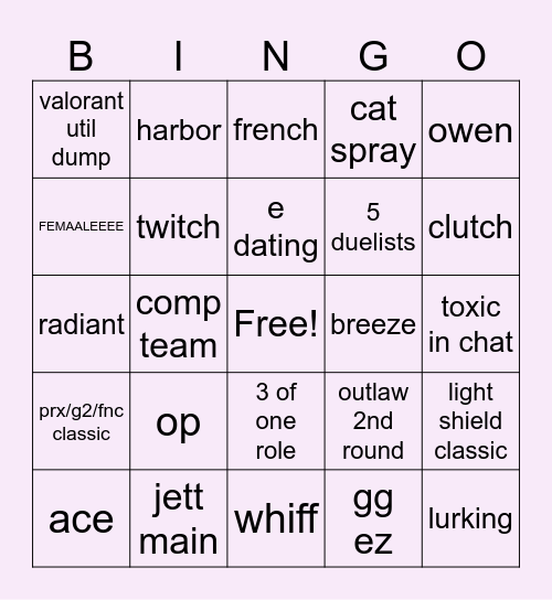 swiftplay bingo Card