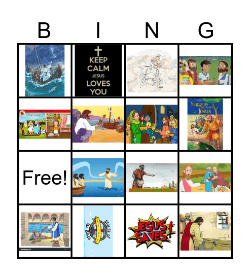 Wonderwerk en Gelykenisse Bingo Card