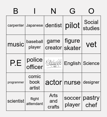 What do you have on Mondays? Bingo Card