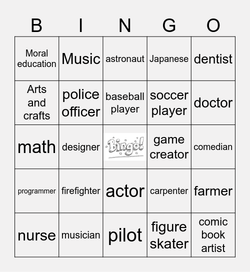 What do you have on Mondays? Bingo Card