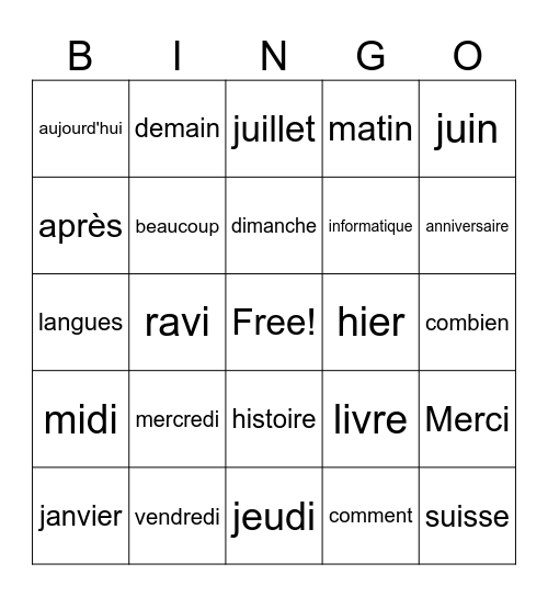 FR1_ Bingo_Alphabets Bingo Card