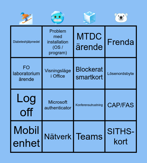 𝑩̼𝒊̼𝒏̼𝒈̼𝒐̼ 𝑩̼𝒂̼𝒏̼𝒈̼𝒐̼ 𝑩̼𝒐̼𝒏̼𝒈̼𝒐̼ Bingo Card