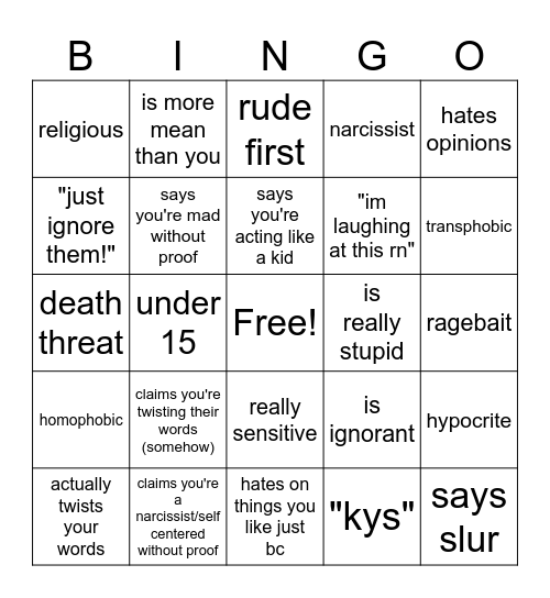 ibispaint drama bingo Card