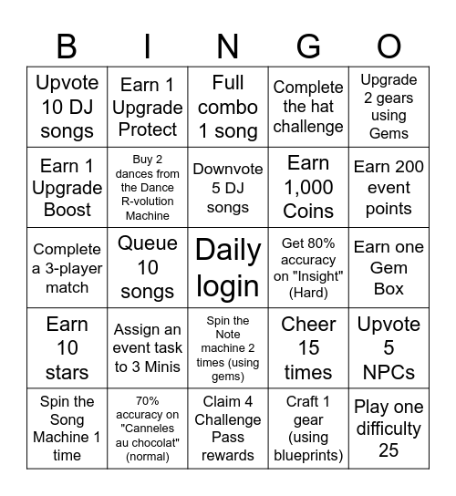 wkoefjiwfijwjiwh Bingo Card