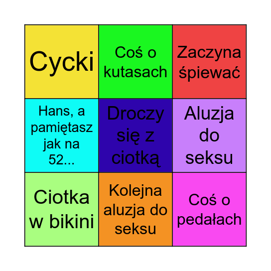 SZCZYLOBINGO Card