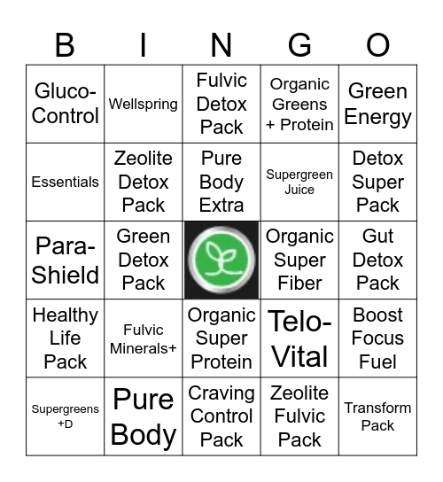 TE BINGO Card