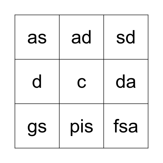 BINGO MUSICAL Bingo Card