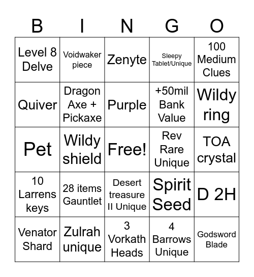 9/26/2025 Bingo Card