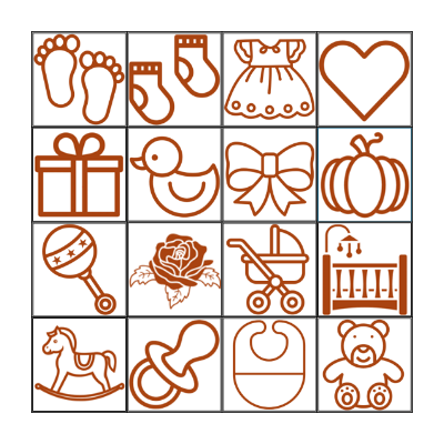 BABY BINGO Card