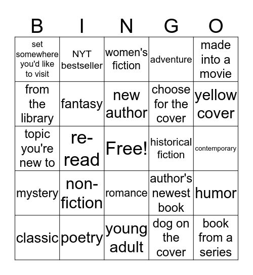 Beat the Dog Days of Summer Bingo Card