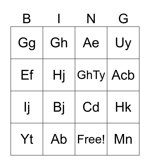 Boulderen Bingo Card